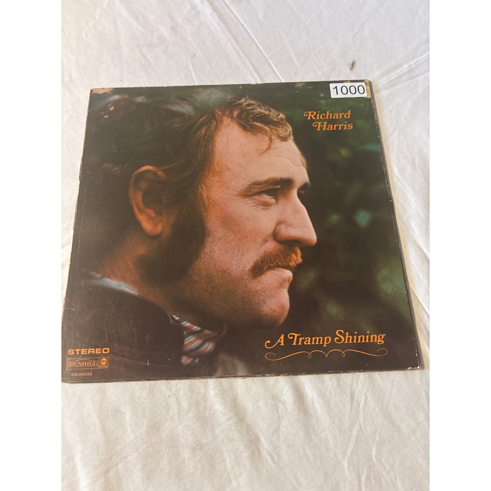 Dunhill Richard Harris A Tramp Shining Vinyl LP 12in Black Good MacArthur Park